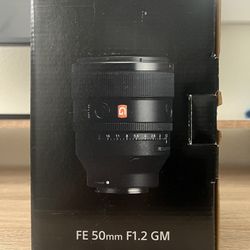 Sony Gmaster 50mm F1.2 Lens 