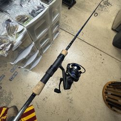 St Croix Bass6’10”  And  One 7’1” Med Finesse  Fishing Combo. New. 