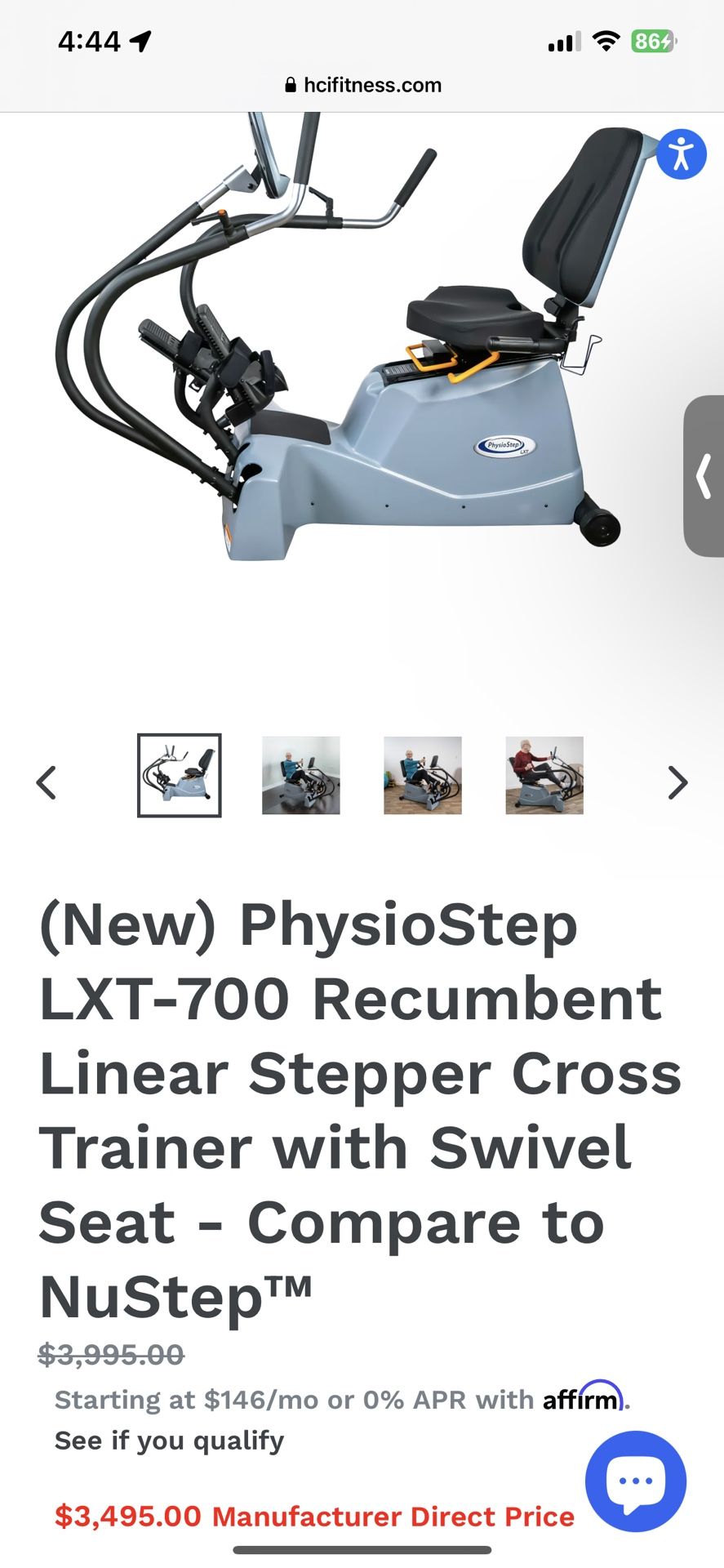 Physiostep Like Nustep