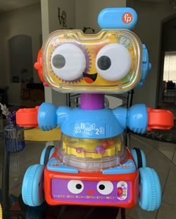 4-in-1 Learning Bot Interactive Toy Robot