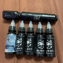 Tattoo Machine+ink