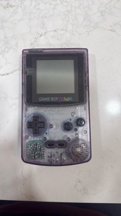 Gameboy color clear
