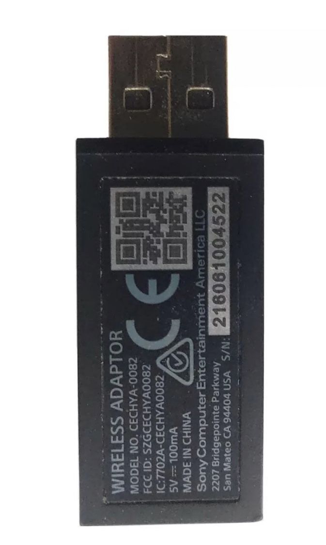 PlayStation Wireless USB Dongle Adapter CECHYA-0082 for Gold Headset PS3 / PS4