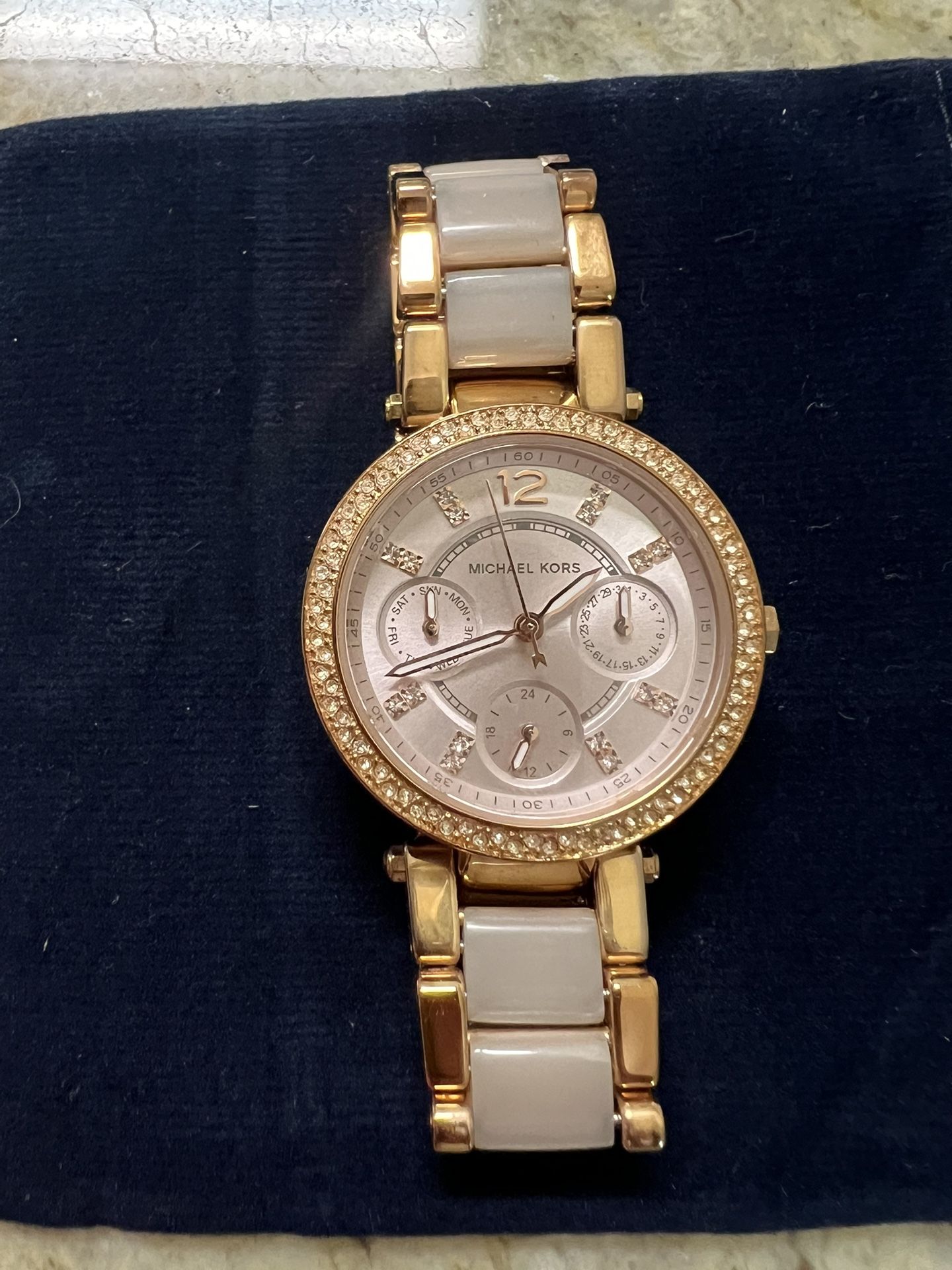 Michael Kors Watch Stainless Steel Rose Gold