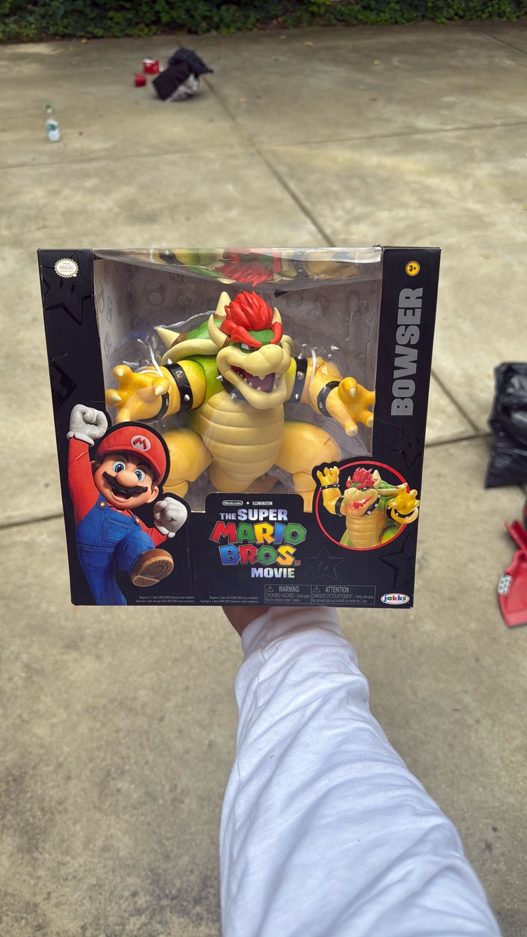 The Super Mario Movie Bowser Statue