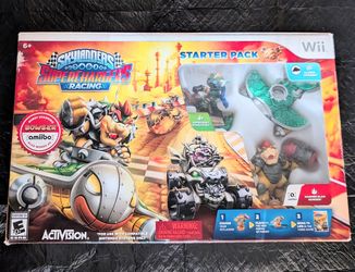 Skylanders SuperChargers Racing Starter Pack Nintendo Wii BOWSER Amiibo
