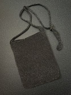 Black sparkle Crossbody Bag