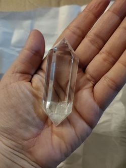 Clear Quartz DT point w/ rainbows