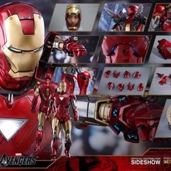  Iron Man Mark VI Marvel Sixth Scale Figure by Hot Toys Sideshow Exclusive