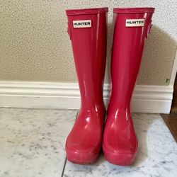 Hunter Original Gloss Big Kids Rainboot