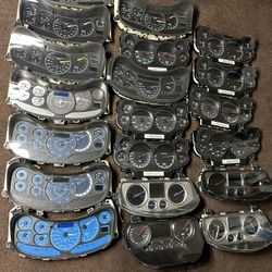CLUSTERS FOR SALE AND REPAIR STAR 90 AND UP FOR 1994 TO 2014 SILVERADO TAHOE YUKON HUMMER TRAILBLAZER ENVOY SIERRA ESCALADE
