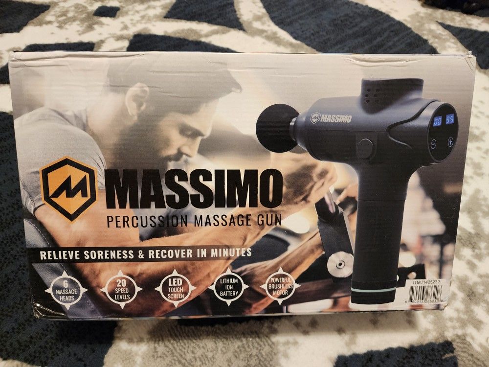 Brand New Massimo Percussion Massage Gun