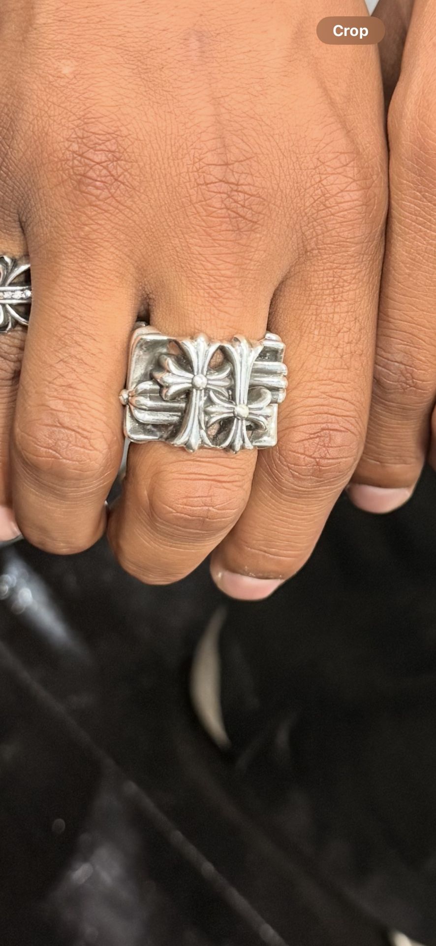 Chrome Heart Ring Real!