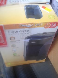 Sunbeam filter free humidifier Warm Mist BRAND NEW FIRM PRICE