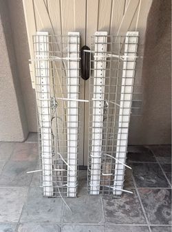 NewAge White 2'. x 4'. Wall Mounted Steel Shelf
