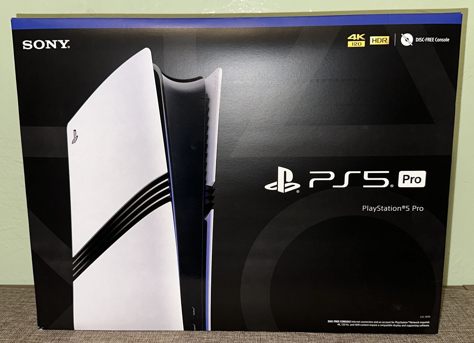 PlayStation 5 Pro Disc Free Console