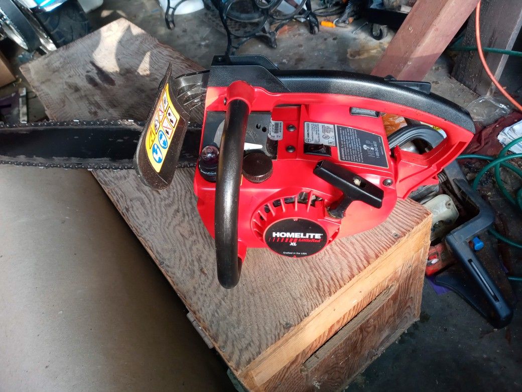 Chainsaw Homelite Top Handle Just Serviced for Sale in Carmichael, CA