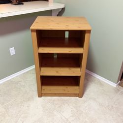 Wood Audio / Storage Stand Shelf Unit (Heavy Duty)