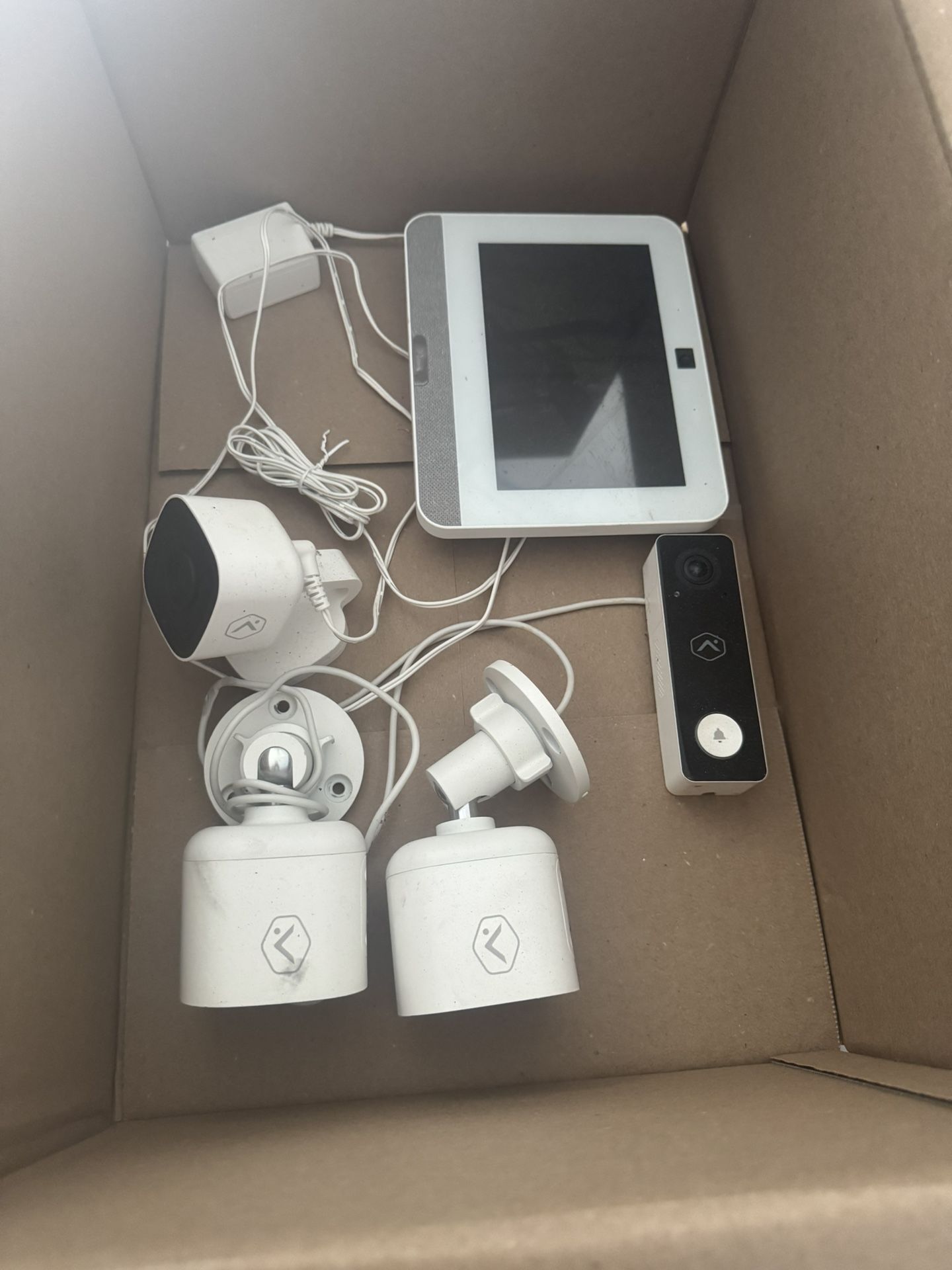 ADT Cameras, Doorbell and panel