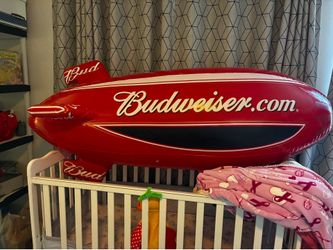6 FT  Budweiser inflatable Blimp