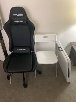Gaming Chair - Foldable Chair - Foldable Table