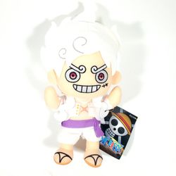 NEW One Piece Luffy Gear 5 8-Inch Plush