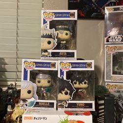 Funko Black Clover Set