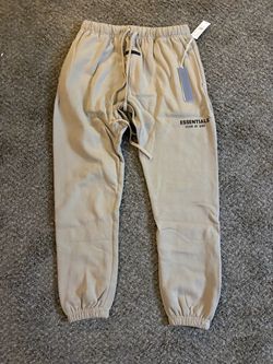 Essentials FOG Desert Sand Cuffed Sweatpants