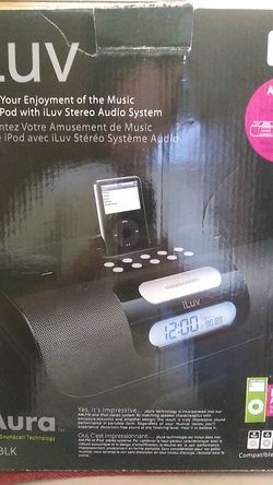 I Luv i177BLK Stereo Audio System