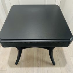 2 Ethan Allen Everett Grommeted End Tables