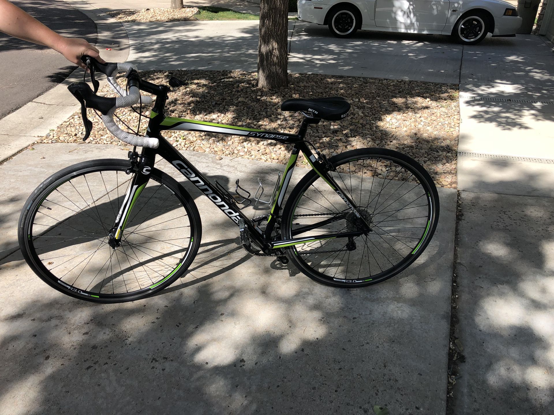 Cannondale Synapses road bike.