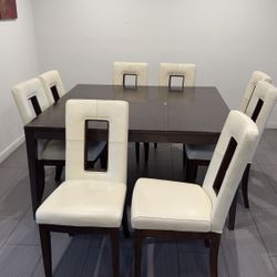 Dining Room Table Set 8 Person Expandable  