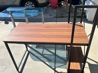 Wood Top Desk