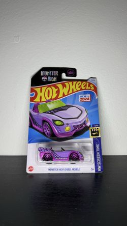 2021 Hot Wheels Monster High Ghoul Mobile HW Screen Time Car