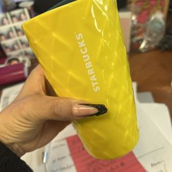 Glass Starbucks Cup