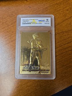 Tom Brady Fleer Ultra 23KT Gold Gem-MT 10