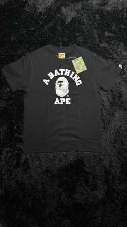 BAPE College Camo Ape Head T-Shirt – Black / Grey