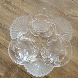 Crystal Glass Decorative Dish