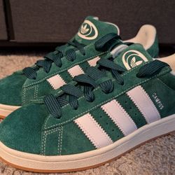 CAMPUS ADIDAS Suede Forest Green Size 11