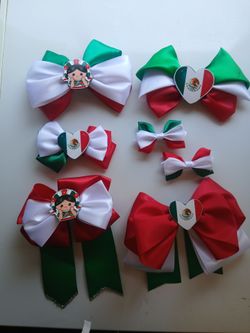 Moños tricolor