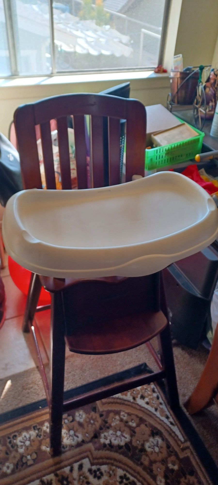 Eddie Bauer Wooden High Chair