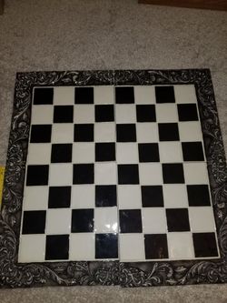 Large Sturdy Porcelain Chessboard