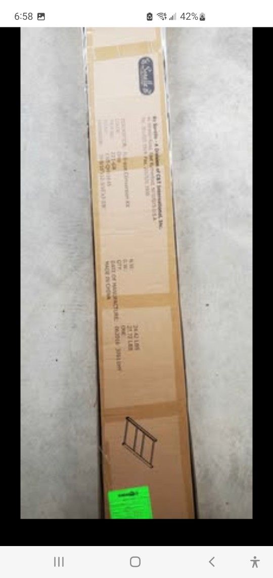 sorelle furniture full size conversion kit