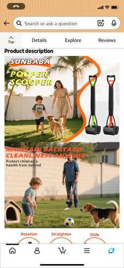 New in box 2pk pooper scooper