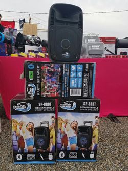 Bocinas karoke con Bluetooth