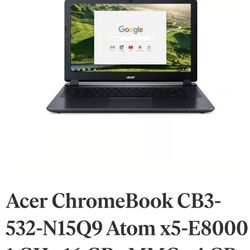 Chromebook 15 Acer
