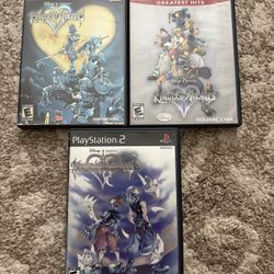 Kingdom Hearts 1 2 Chain Of Memories For Playstation 2