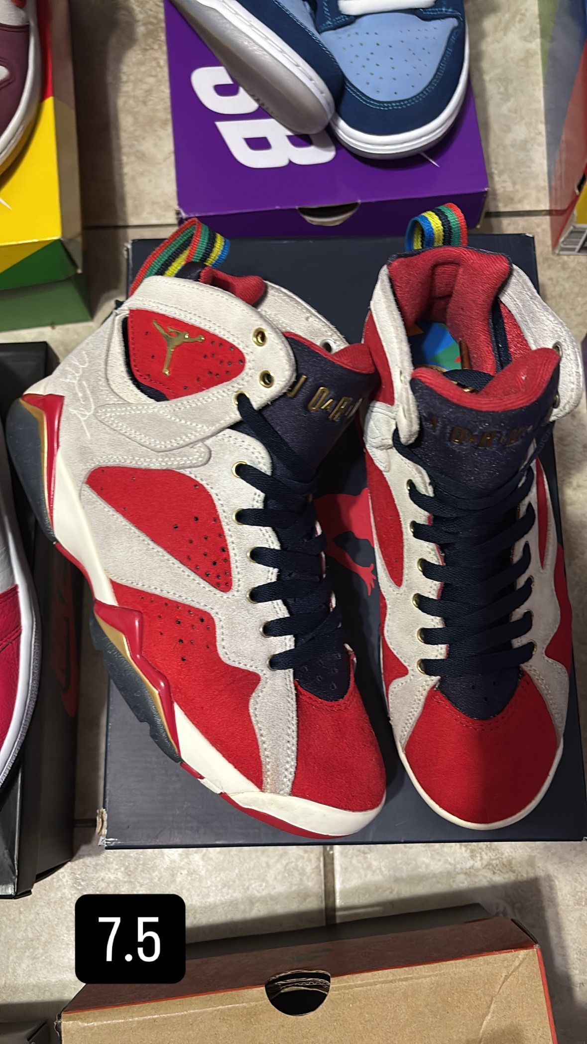 Jordan 7 Trophy Room