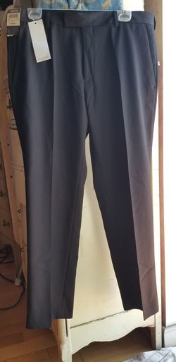 Black mens dress pants