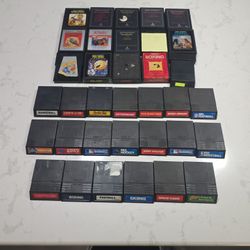 Atari And Intellivision Games
